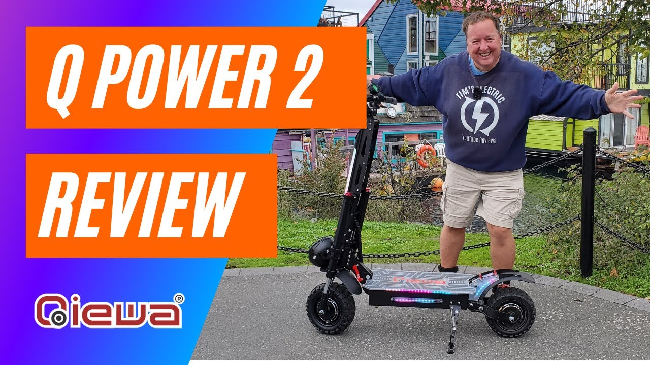QIEWA Q POWER 2 Electric Scooter Review   Filmed in 4K - Plus $50 Discount - Dualtron Killer?