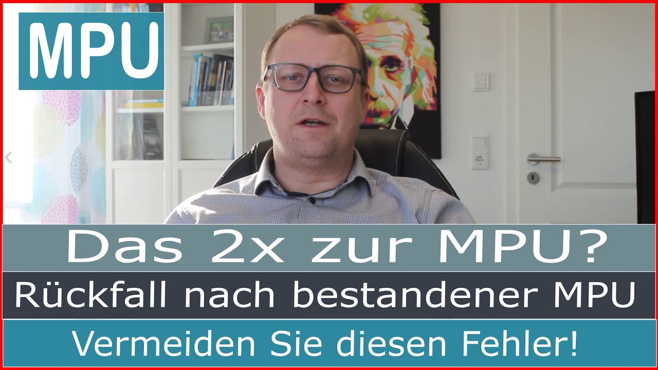 MPU Vorbereitung! Rückfall nach positiver MPU