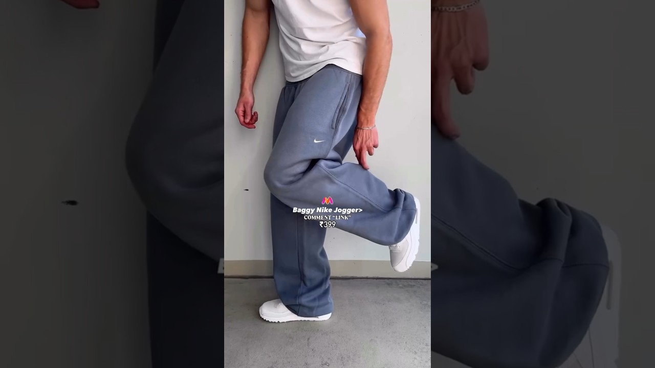 Baggy Jogger ₹399👖@SoftAuraStyle#gym #joggers #nike #explore #viral #fyp #fashion #trending