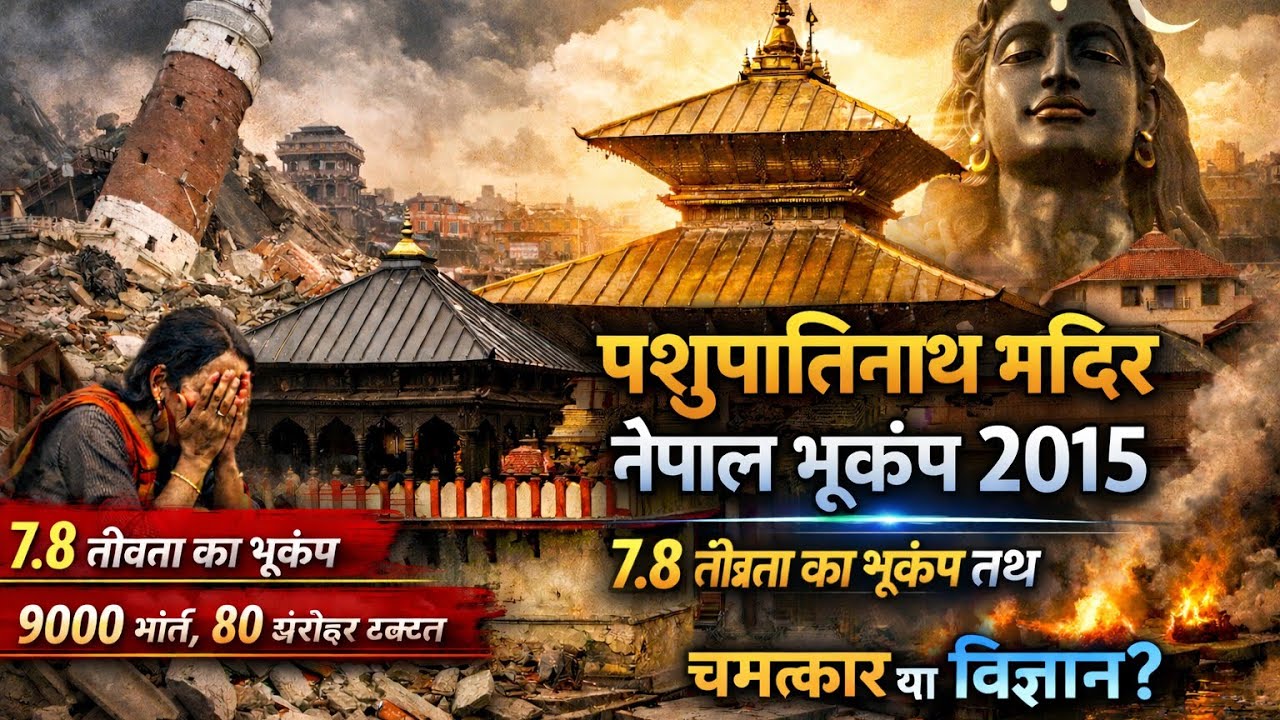 Pashupatinath Temple Nepal Earthquake 2015 | 7.8 Magnitude Bhukamp Facts