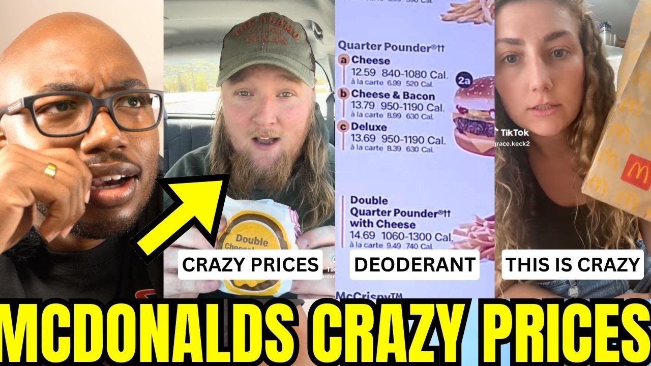 McDonalds RAISED PRICES And Americans Are FURIOUS And RECORDING IT