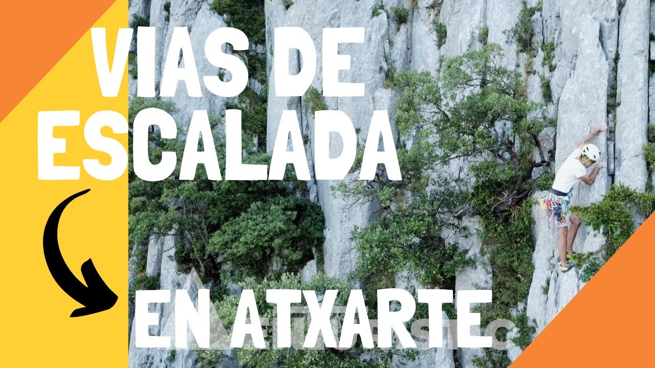 ESCALADA en ATXARTE - Via Clásica de los Espolones (6a) | Escalada Pais Vasco