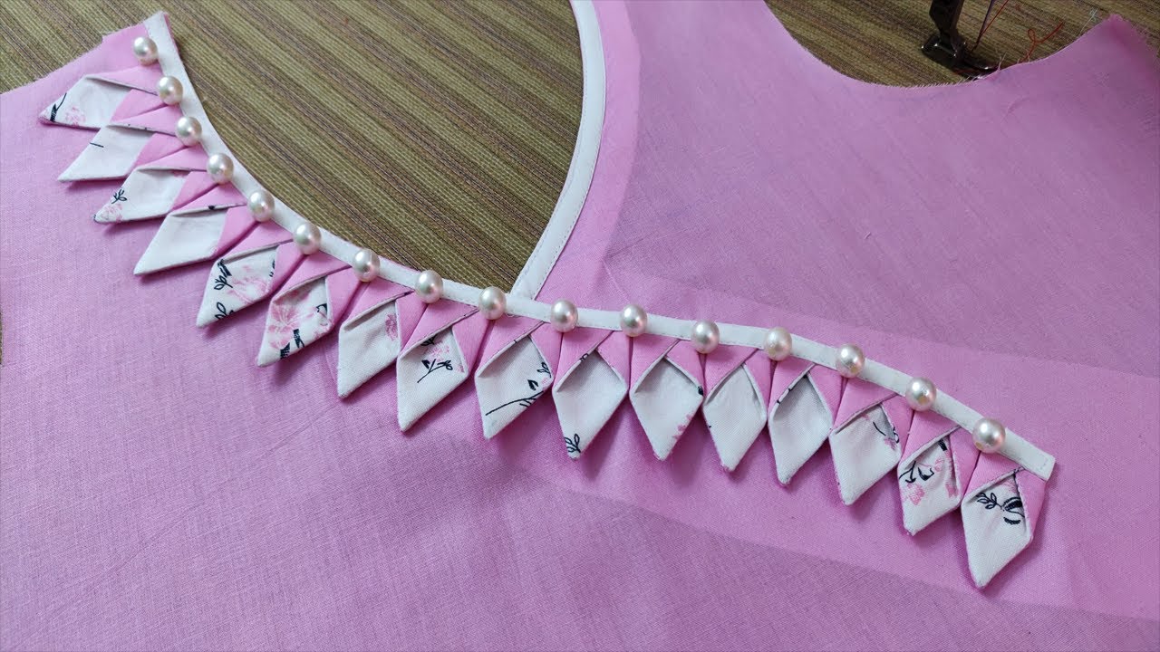 Trendy Round V neck design cutting and stitching for Kurti/Suit/Kameez