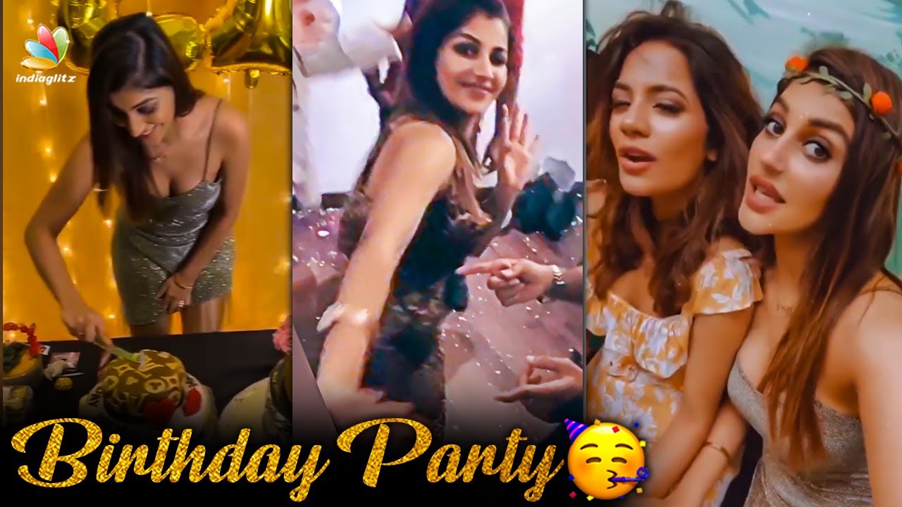 Party Video: Yashika Anand Grand Birthday Celebration | Aishwarya Dutta, Bigg Boss, Kamal, Vijay Tv