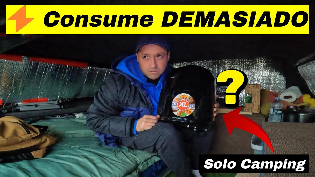La Verdad Sobre Usar Freidora de aire en una Van o Camper 🔌