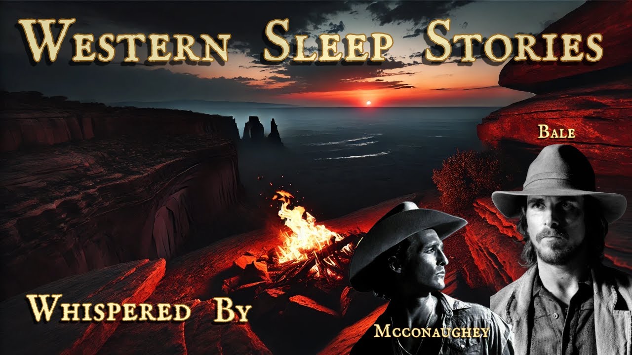 Drift Off to Sleep with Whispers and Soothing Cowboy Stories | 2 Hr. Campfire Sleep Ambience