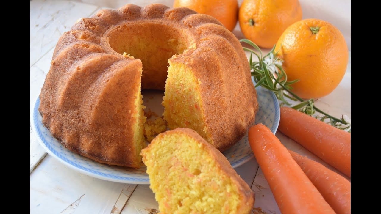 Bizcocho de zanahoria y naranja BUENÍSIMO!!!