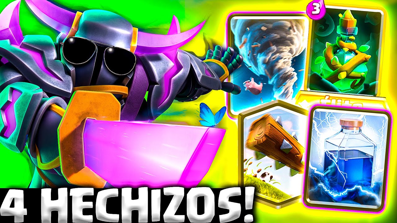 ¡EL NUEVO MEJOR MAZO DE PEKKA?!?!?!?!?!? (LLEVA 4 HECHIZOS ☠️‼️) CLASH ROYALE