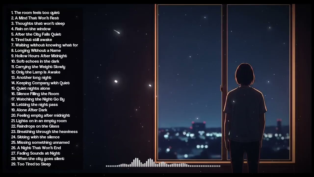 Lonely Coding Night | Lofi Music for Programming Work Alone