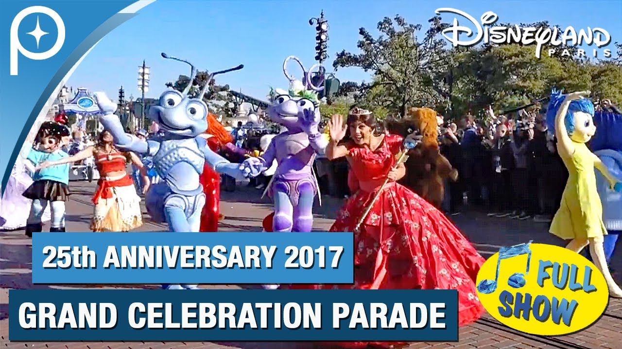 Opening Show 12 April 2017 Grand Celebration Day 25th Anniversary Disneyland Paris
