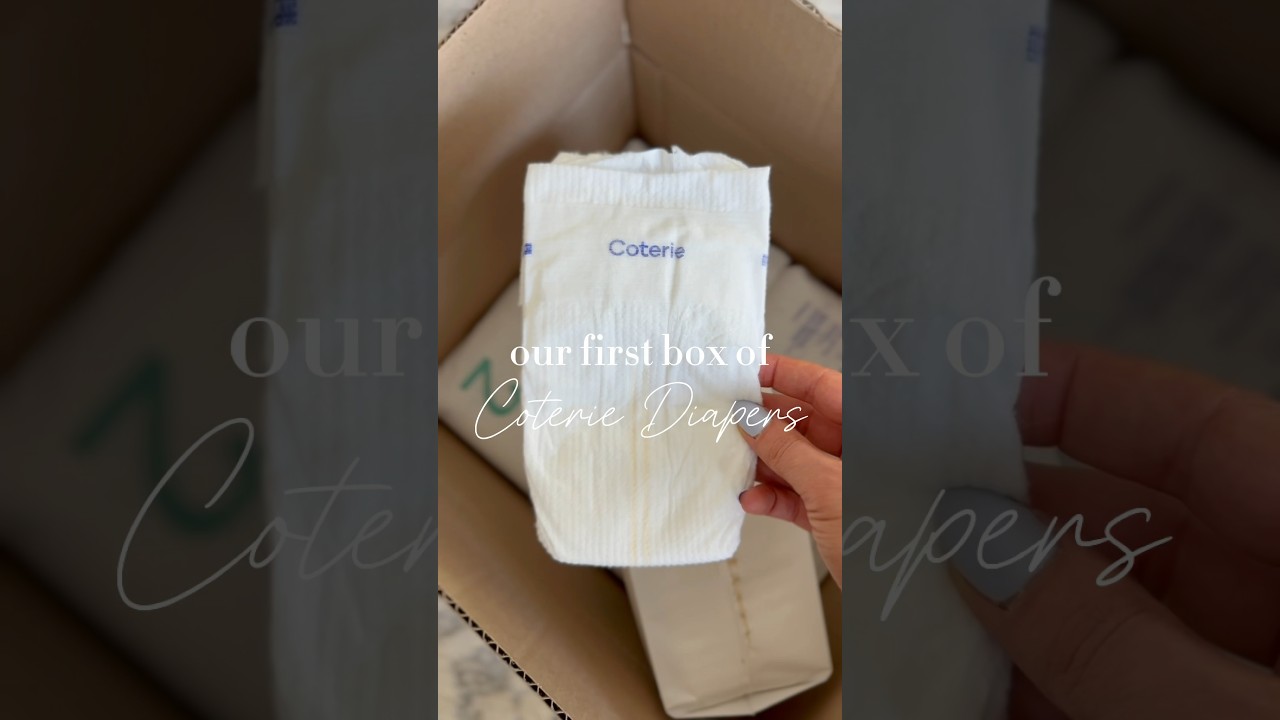 Coterie Diaper Review code: CLEANLIVINGMAMA
