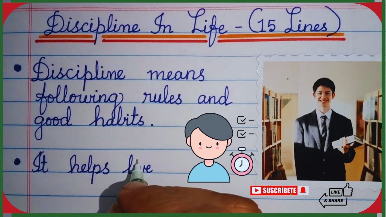 Short Essay on Discipline | 15 Lines Essay on Importance of Discipline | Learning on Discipline