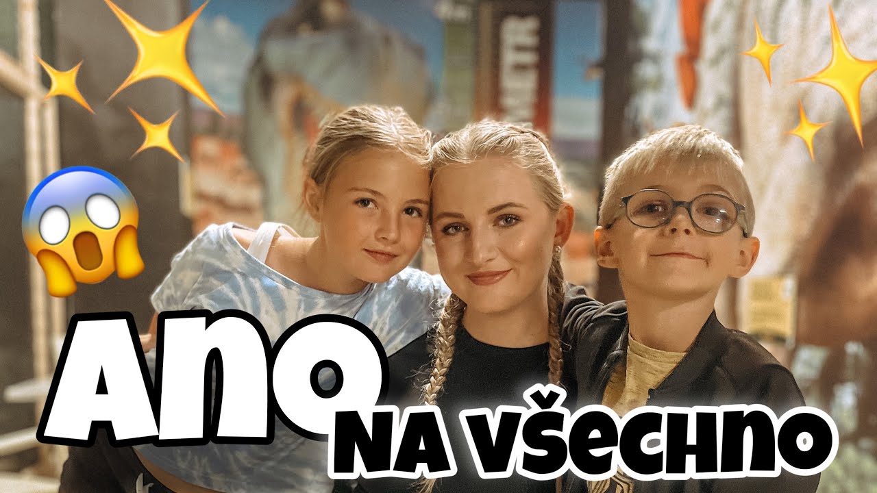 😱💥DEN  ,,ANO na VŠECHNO!” ❤️| DinoPark, IQPark, kino,....