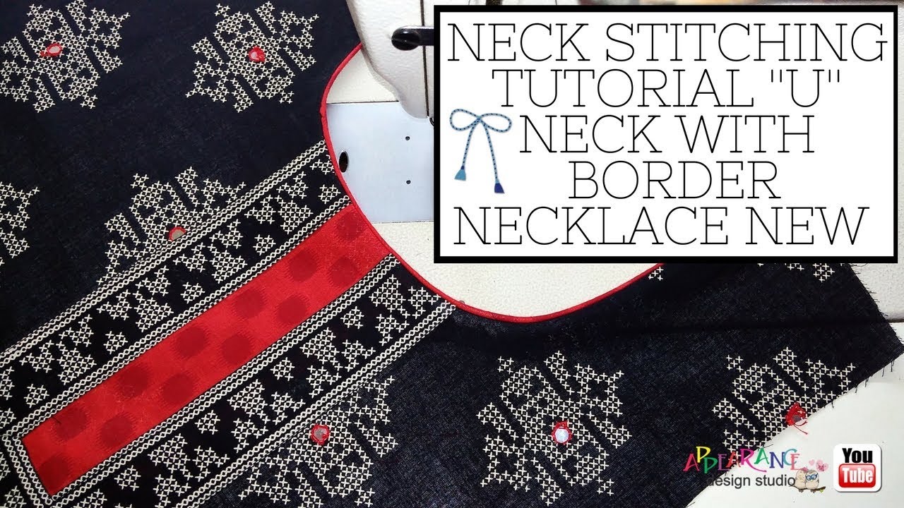 Simple Neck For Beginners With Very Useful Tips ✅ Neck Sewing Techniques Tutorial For Beginners