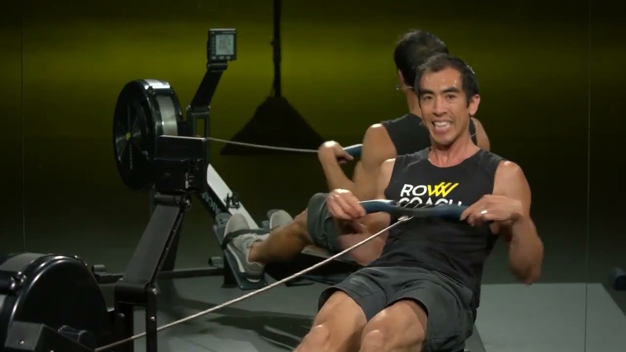 45-Minute Full Row | Complete Full-Body Workout | Row House Indoor Rowing Workout