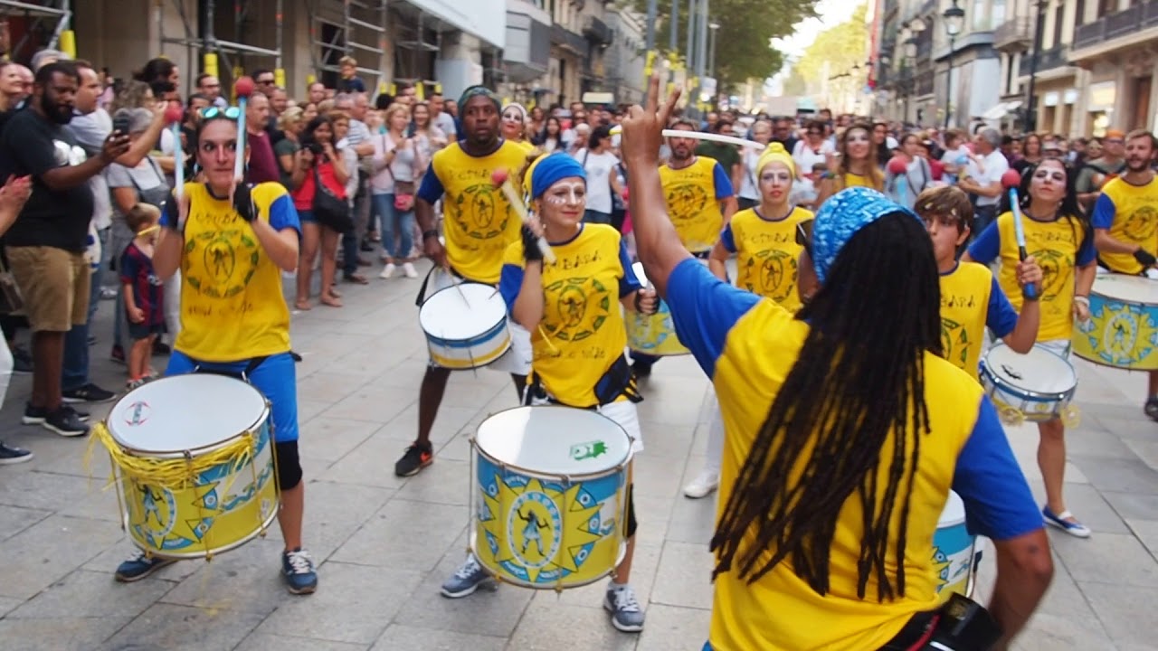 🥁 😎 Ketubara Batucada Barcelona en la Merc&egrave; 2017 Pasacalles - 4