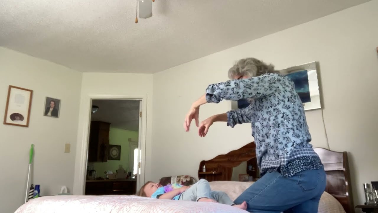 Tickle time, newest grandchild