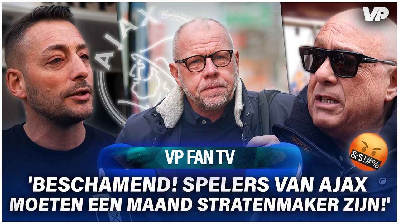 😡 Ajax-fans LOPEN HELEMAAL LEEG: 'CLOWN Grim, LAPZWANSEN, een SCHANDE!' 😫
