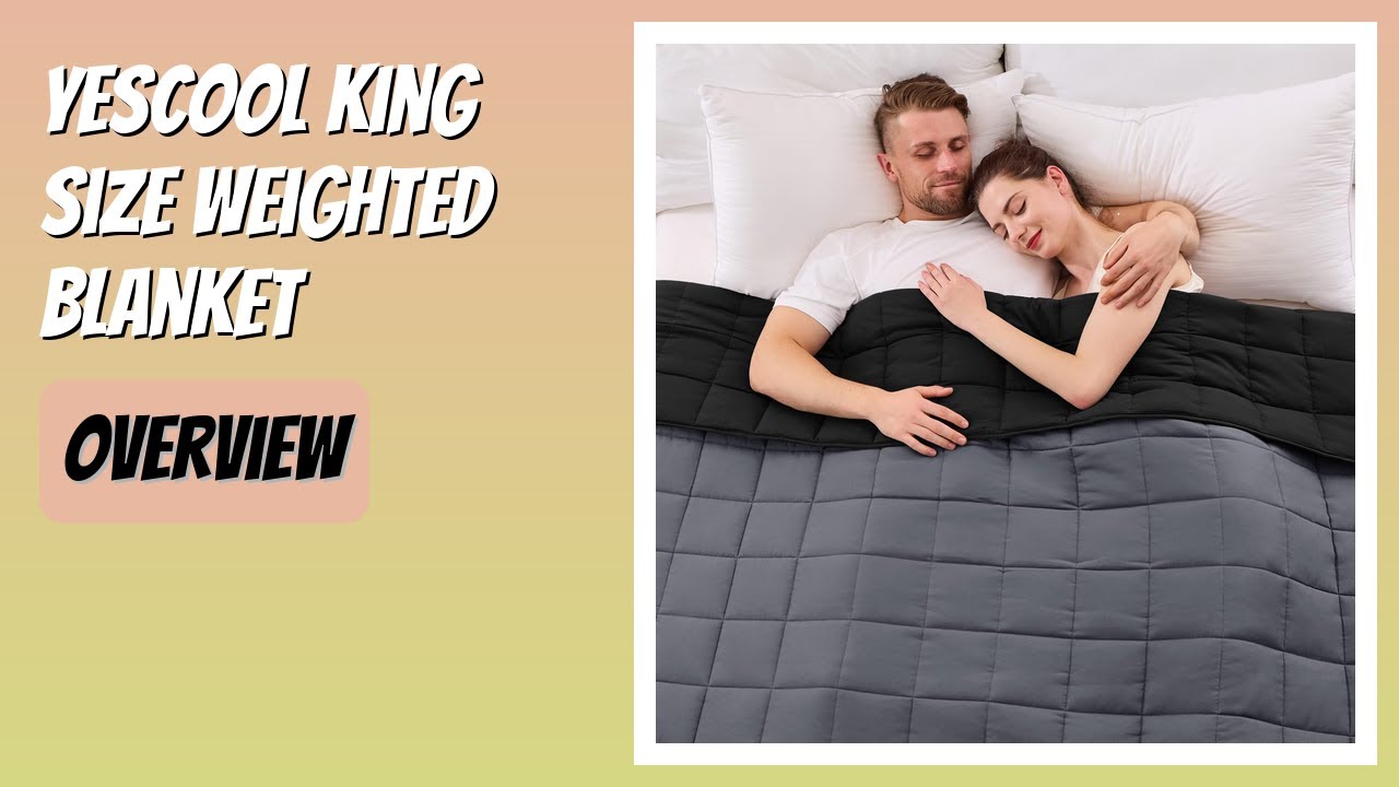 REVIEW (2026): Yescool King Size Weighted Blanket. Features