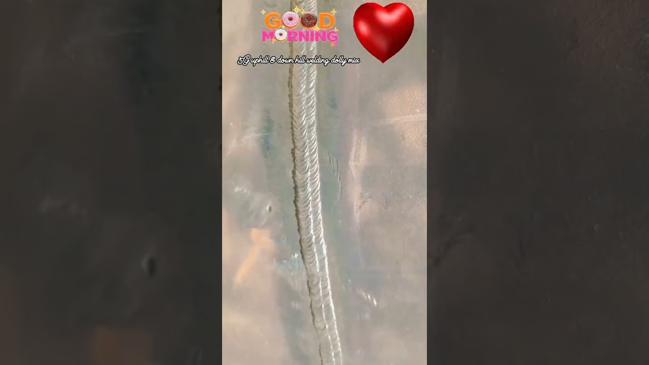 5G uphill & down hill welding dolly mix