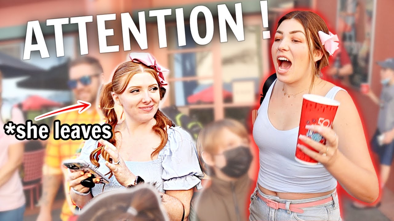 Embarrassing Jesssfam In Disney World! *she leave's