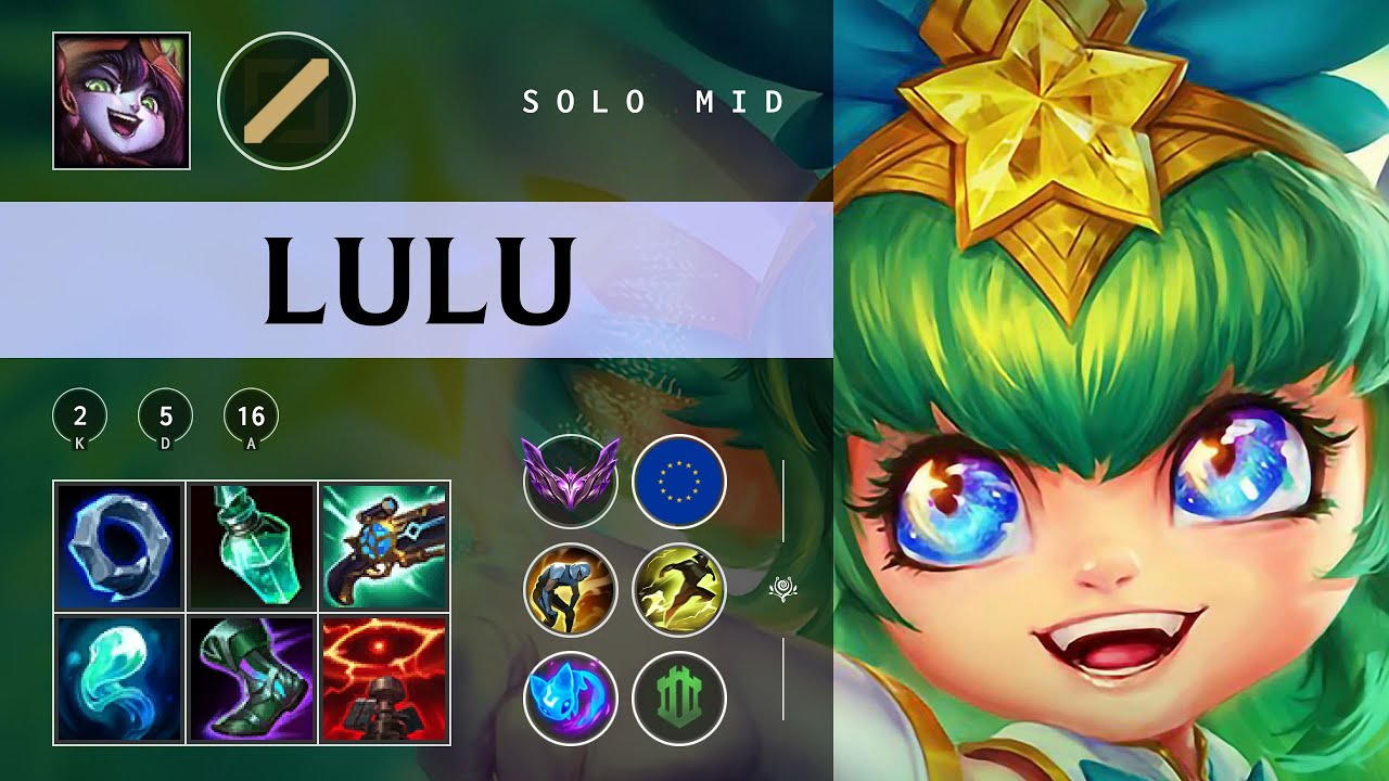 Lulu Mid vs Katarina - EUW Master Patch 25.24