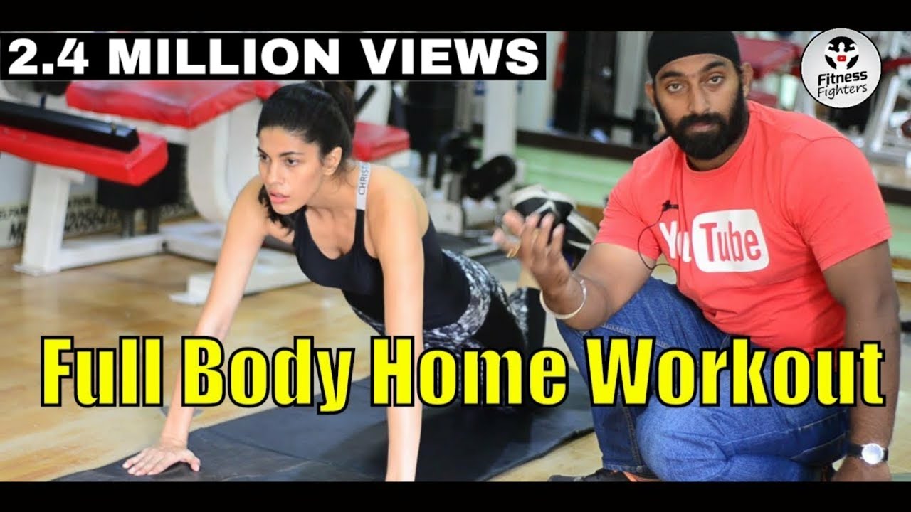 No Gym Full Body Workout For Women in Hindi | Ft.Shruti Tuli 