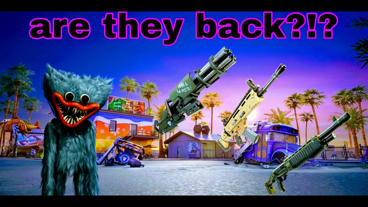 did they bring back the original items in fortnite?!?!