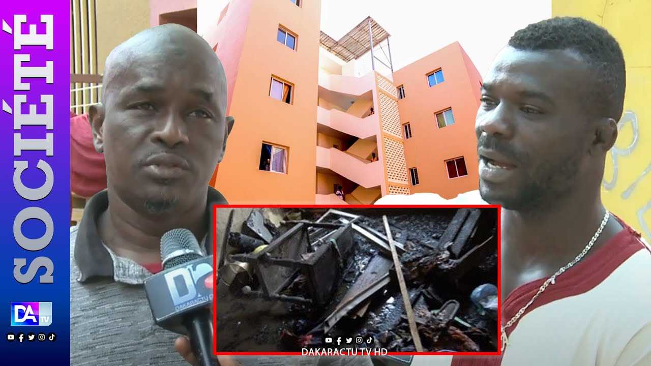 Incendie à la cité Baraka de liberté 6: Un rescapé retrace le film du drame