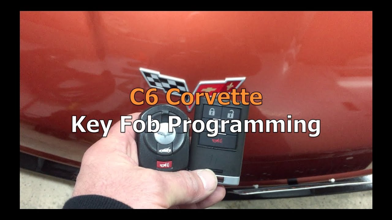 Программирование брелока Corvette C6