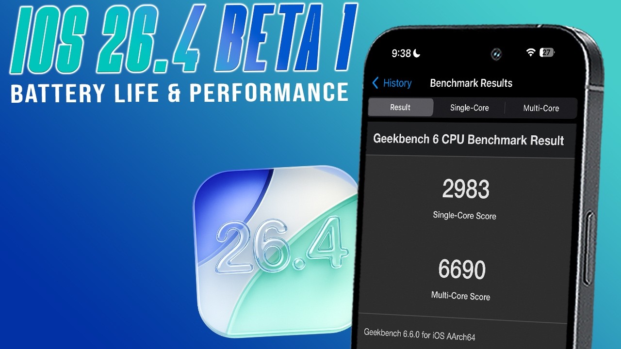 iOS 26.4 Beta 1 Battery Life, Performance (After 24 Hours)