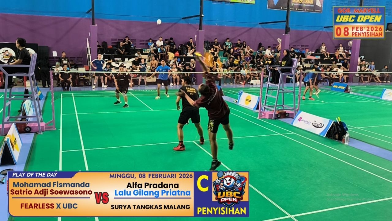 UBC OPEN 2026 SEASON 1 CLASS C | FISMANDA + SATRIO (FL X UBC)  VS ALFA + LALU (SURYA TANGKAS MALANG)