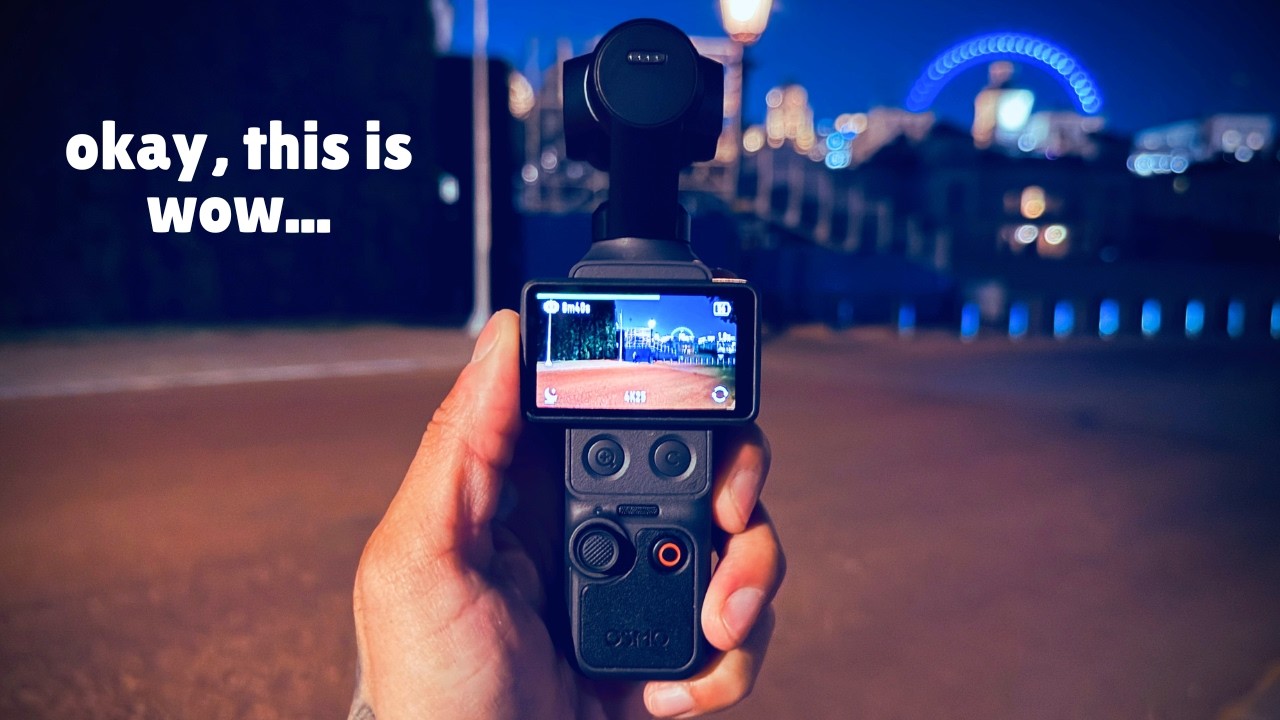 DJI POCKET 4 | LOW LIGHT TEST