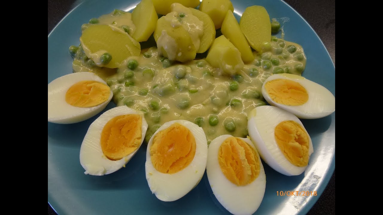 Eier in Senfsauce