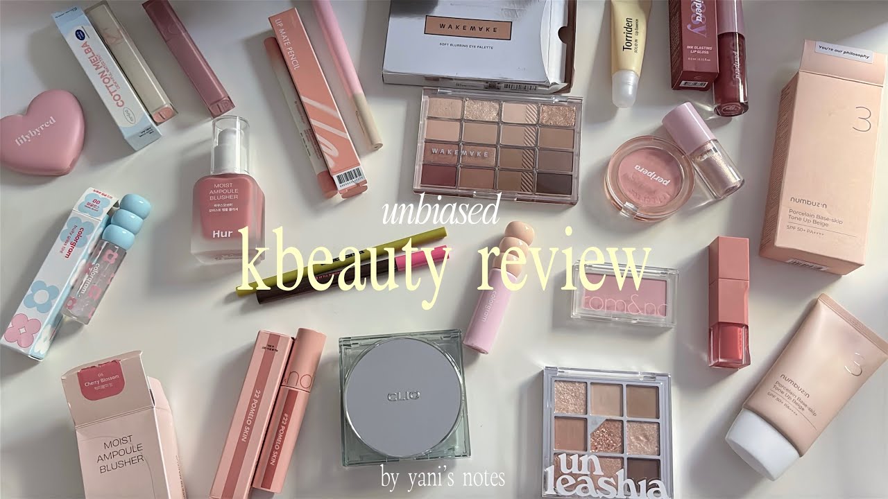 unbiased review on viral kbeauty makeup *ep.3* 🌼☘️
