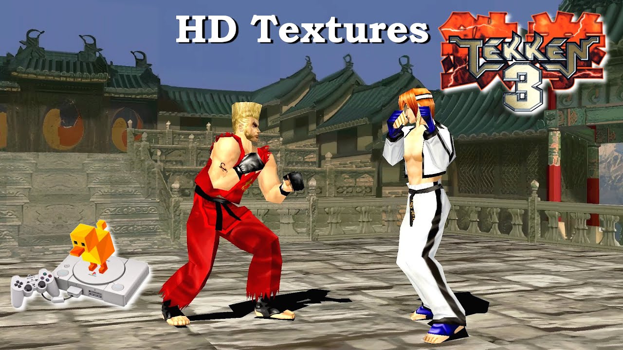 Tekken 3 ~DuckStation  HD Textures 4K Widescreen 60FPS PC