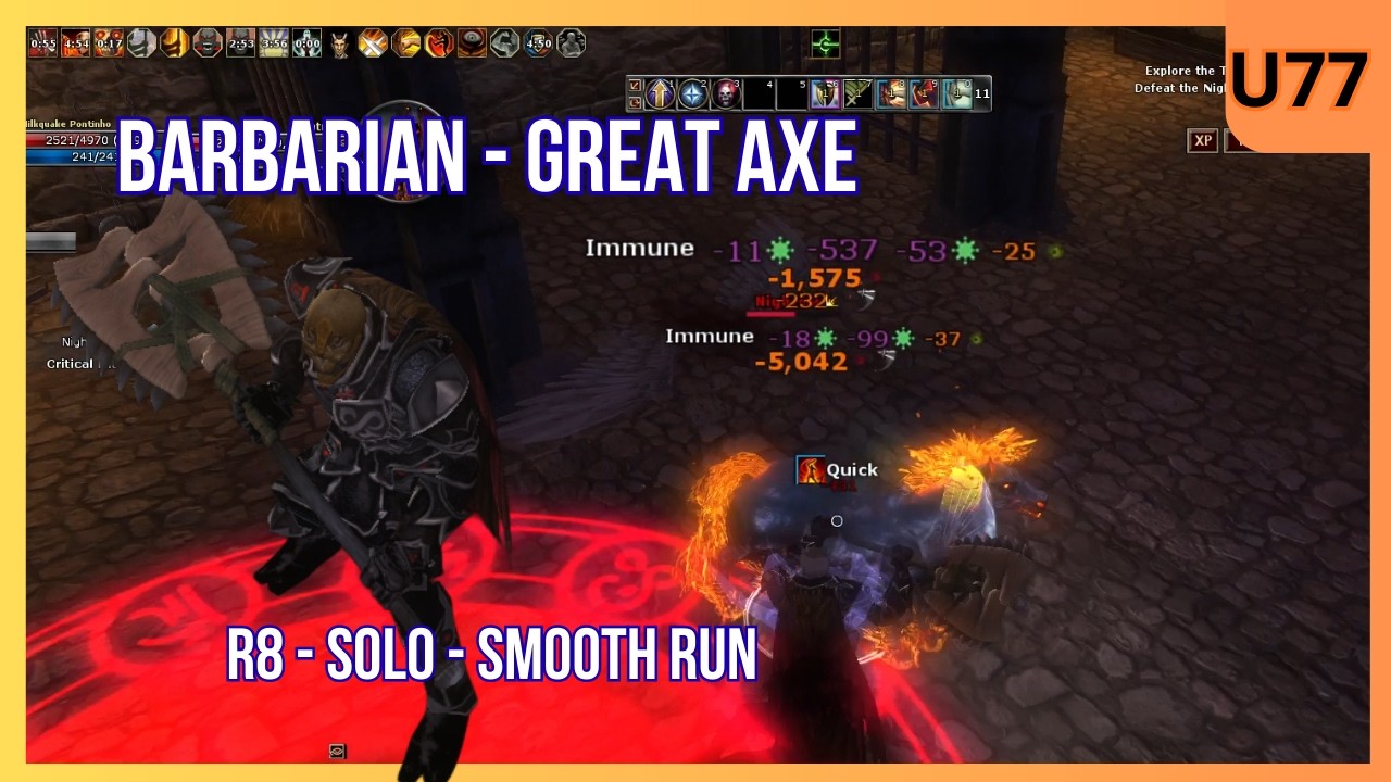 [DDO]Barbarian - Back to Basics (R8 - Solo)
