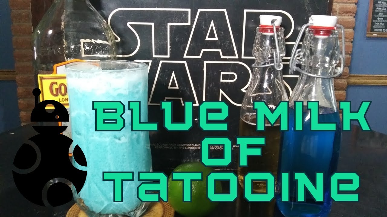 Star Wars Cocktails - Make a Blue Milk of Tatooine