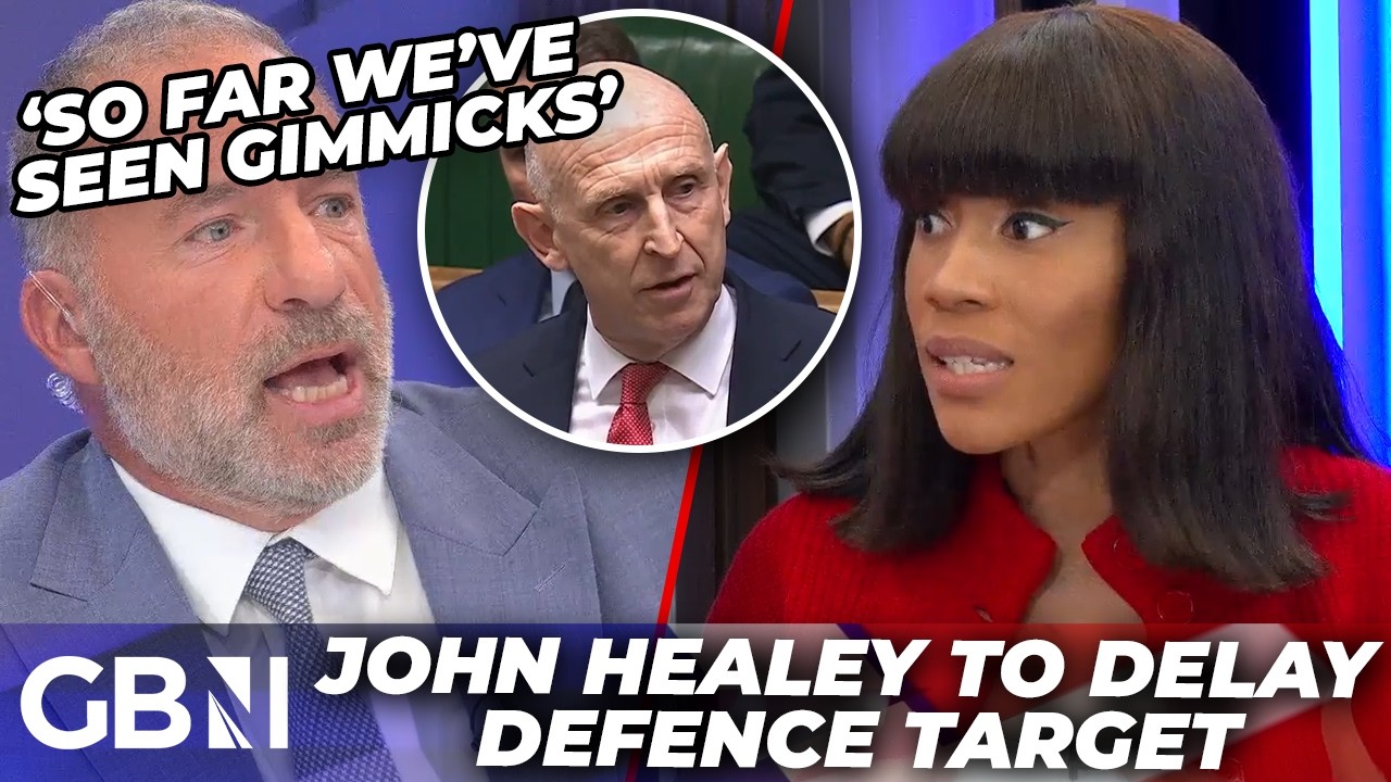 &lsquo;People will see HYPOCRISY&rsquo; | John Healey BLASTED over defence spending delay in October Budget