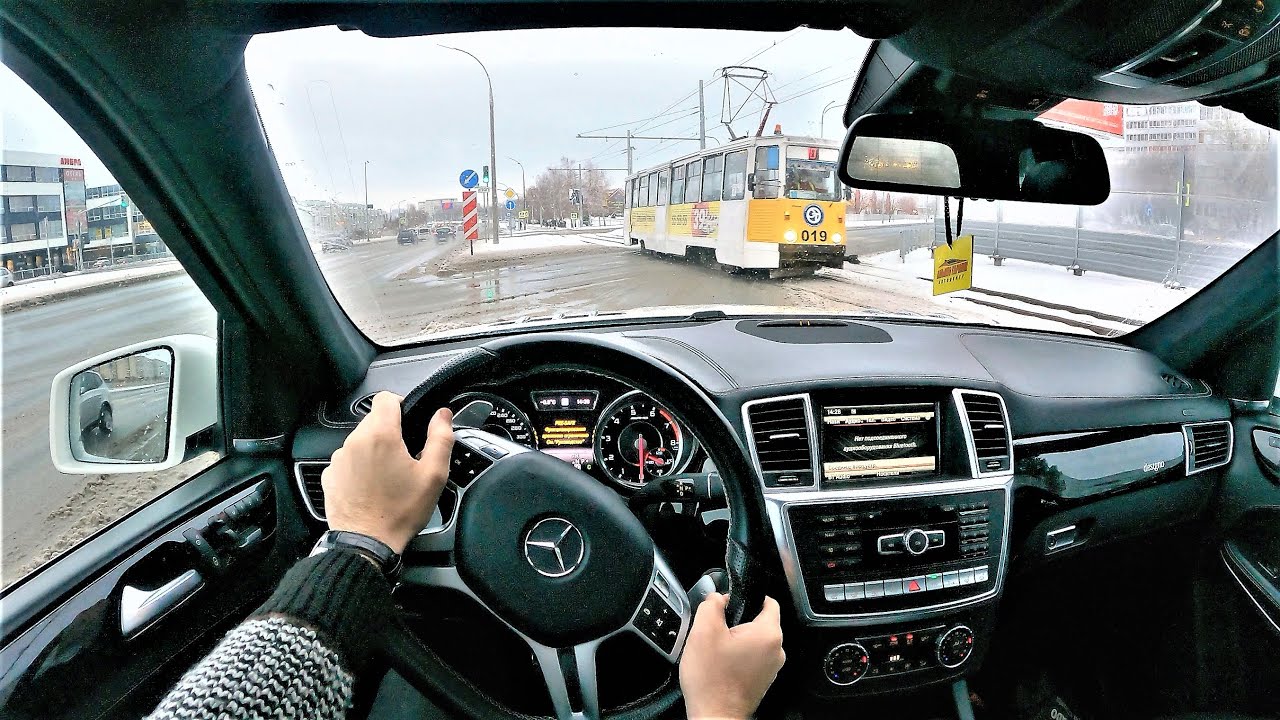 2013 Mercedes-Benz GL 63 AMG - POV Test Drive, acceleration.