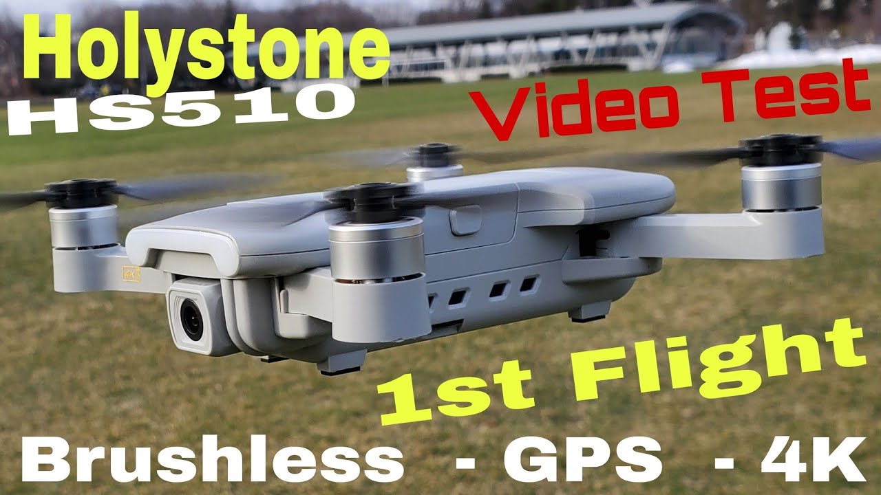 Holy Stone HS510 / Mjx Bugs B7 (First flight) Brushless, 4K, GPS, Foldable. Awesome Drone!!👍🏼