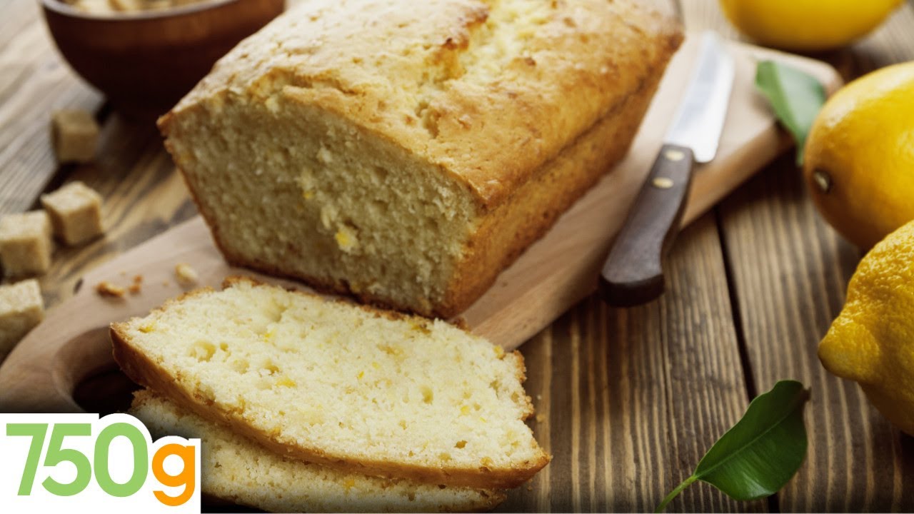 Recette cake au citron - 750g