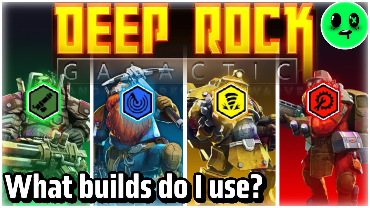MY LOADOUTS for each Dwarf! | Deep Rock Galactic LOADOUT SHOWCASE