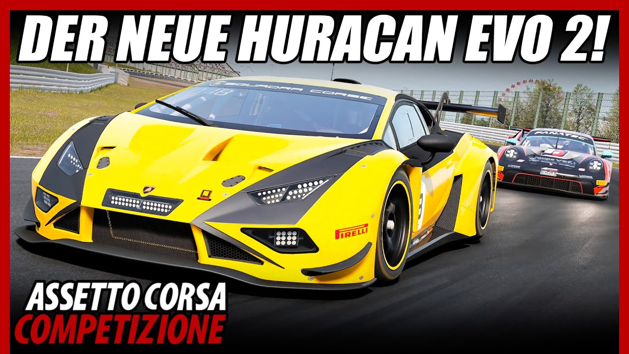 Der neue Lamborghini Huracan GT3 Evo 2 in Suzuka! | Assetto Corsa Competizione