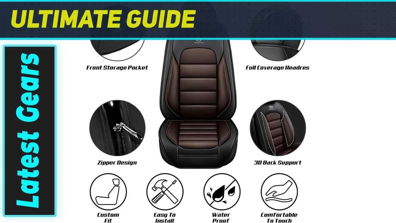 Amazing Full Set Toyota RAV4 Seat Covers: Nappa Leather Luxury Upgrade