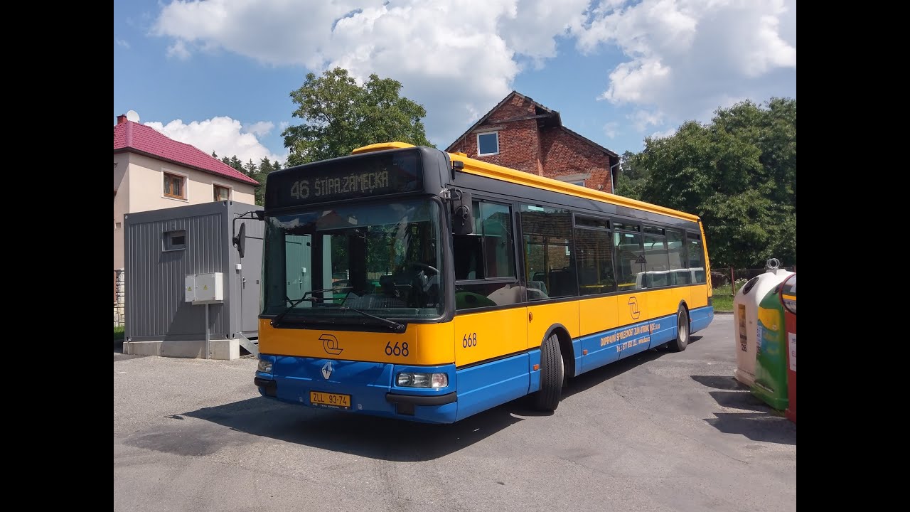 Irisbus Citybus 12M #668 | Linka 46 Velíková,točna | DSZO