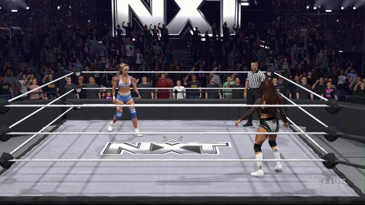 WWE 2K26-Sol Ruca Vs Wren Sinclair