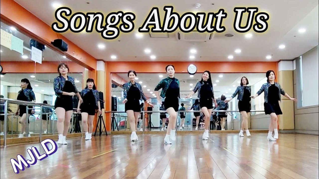 Songs About Us Line Dance/Ivonne Verhagen(NL) & Jeffrey Callejo(USA) - November 2024/송스 어바웃 어스 라인댄스
