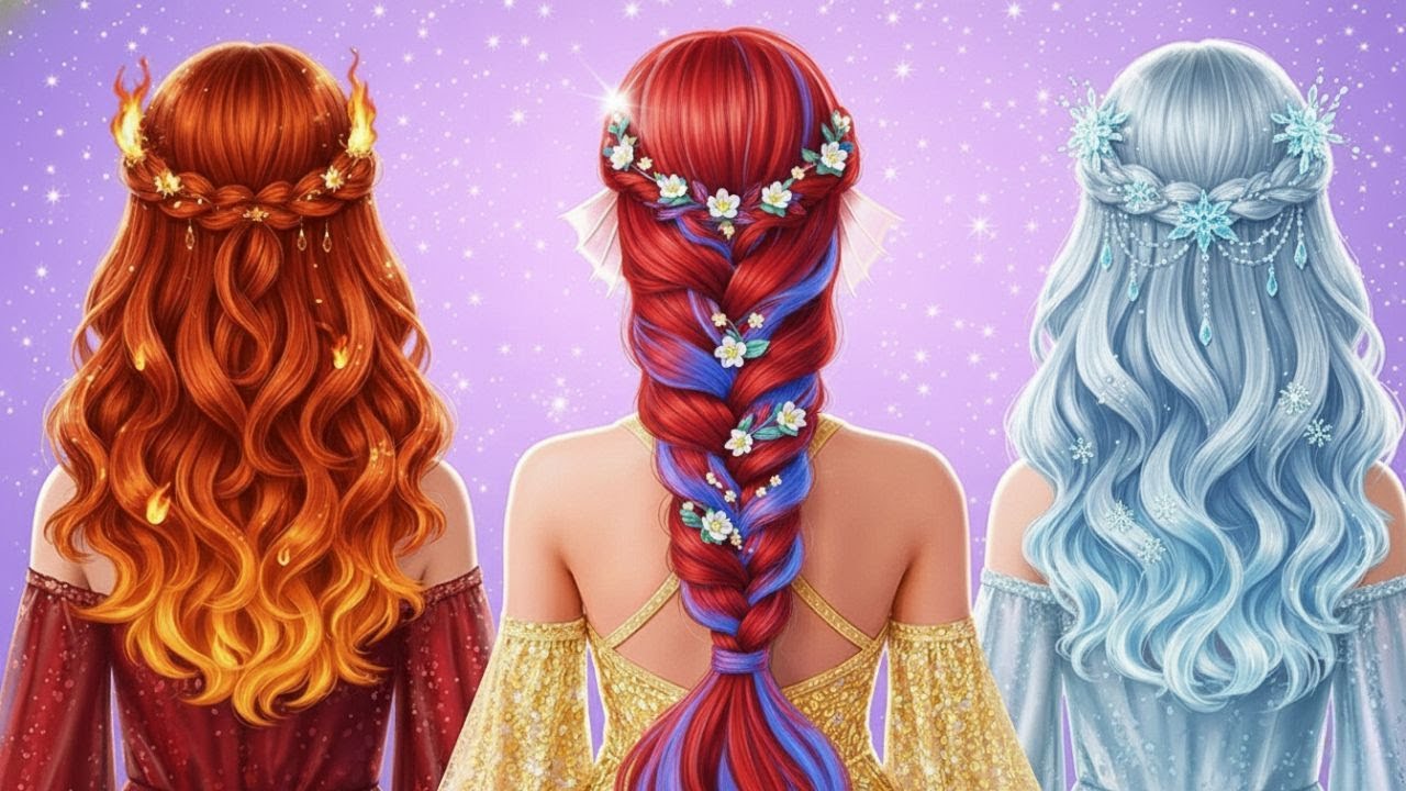 ТОЛЬКО ОДИН ЦВЕТ! 😱🔥❄️ Челлендж преображения: Огненная Русалка vs Ледяная Русалка ✨🌊