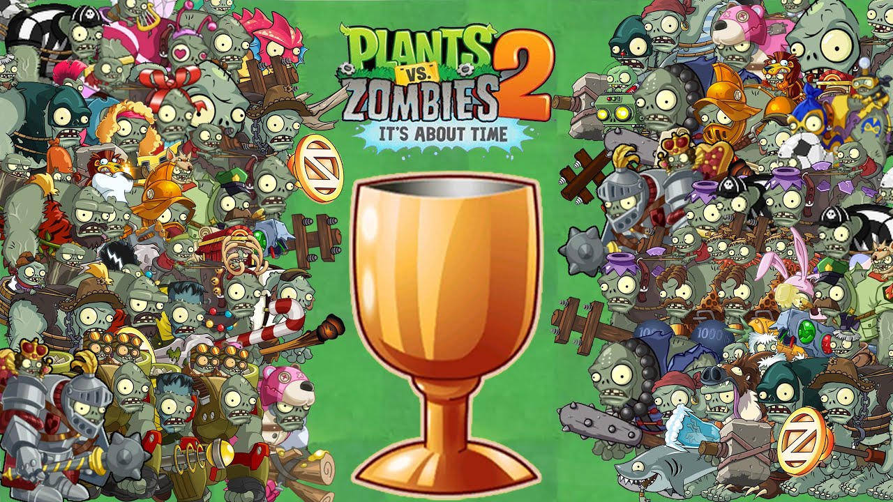 PvZ 2 Zombie Battlez – 48 Random Gargantuar Vs Gargantuar – Who is the best couple? Zombie Vs Zombie
